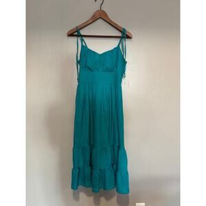 NWOT Y2K Babydoll Dress Womens Size S Coastal Cottagecore